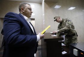 Andrii Pasishnyk arrived for questioning