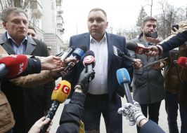 Andrii Pasishnyk arrived for questioning