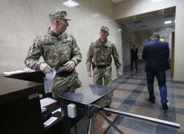 Andrii Pasishnyk arrived for questioning