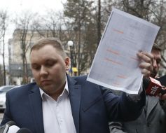 Andrii Pasishnyk arrived for questioning