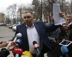 Andrii Pasishnyk arrived for questioning
