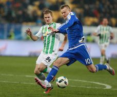 Denis Miroshnichenko and Andriy Yarmolenko
