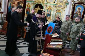 Blessing of icons