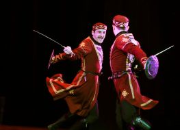 Performance of the Georgian ensemble "Rustavi"