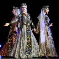 Performance of the Georgian ensemble "Rustavi"