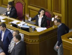 Vladimir Groisman, Oksana Syroed and Yegor Sobolev