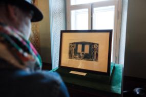 A copy of the sketch of Mikhail Vrubel for paintings of Vladimir Cathedral