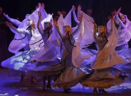 Выступление грузинского ансамбля "Rustavi"