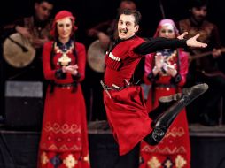Выступление грузинского ансамбля "Rustavi"