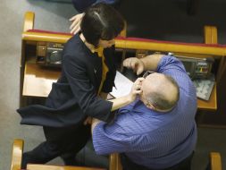 Tetyana Chornovil and Jacob Bezbakh