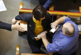 Tetyana Chornovil and Jacob Bezbakh