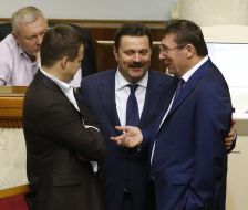 Yuriy Lutsenko, Andrei Derkach, Sergei Berezenko