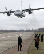 The plane AN-26 "Vezunchik"