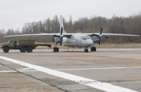 The plane AN-26 "Vezunchik"