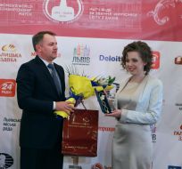 Mariya Muzychuk and Oleg Synyutka