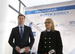 Valentin Nalyvaychenko and Yulia Tymoshenko