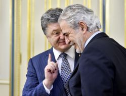 Петр Порошенко и Христос Стилианидис