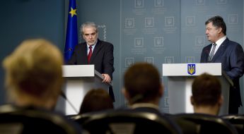 Петр Порошенко и Христос Стилианидис