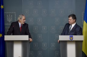 Петр Порошенко и Христос Стилианидис