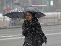 Снег в Киеве