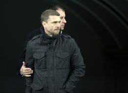 Serhiy Rebrov and Yuri Vernidub