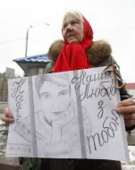 Picket of Russian Embassy demanding to release Savchenko