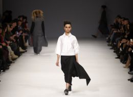 Fashion show of clothes from Julia Perekrеstova