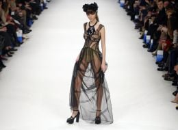 Fashion show of clothes from Aina Gasse