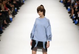 Fashion show of clothes from Aina Gasse