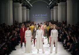 Fashion show of clothes from Mariana Steshenko