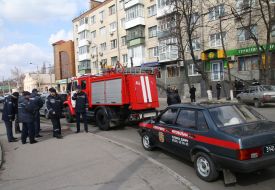 The explosion near the office centers