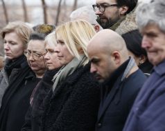 Funeral of assassinated journalist Heorhii Gongadze