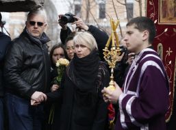 Funeral of assassinated journalist Heorhii Gongadze