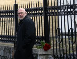 Funeral of assassinated journalist Heorhii Gongadze