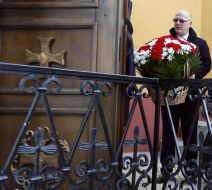 Funeral of assassinated journalist Heorhii Gongadze