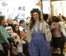 The exhibition "Petrikovsky rushnyk"