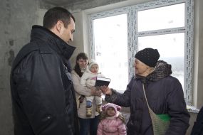 Vladimir Klitschko and Maria Stus