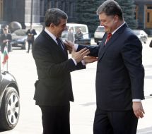 Petro Poroshenko and Rosen Plevneliev