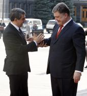 Petro Poroshenko and Rosen Plevneliev