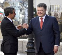 Petro Poroshenko and Rosen Plevneliev