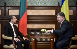 Petro Poroshenko and Rosen Plevneliev