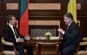 Petro Poroshenko and Rosen Plevneliev