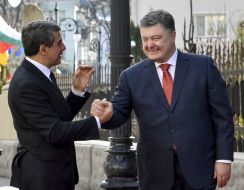 Petro Poroshenko and Rosen Plevneliev