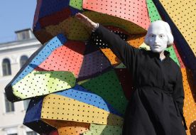 Action "Gogol goes to the Art Factory Platformа"