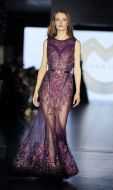 Fashion show of clothes from OKSANA MUKHA by Kateryna Yalova