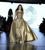 Fashion show of clothes from OKSANA MUKHA by Kateryna Yalova