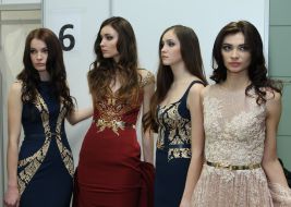 Fashion show of clothes from OKSANA MUKHA by Kateryna Yalova