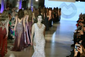 Fashion show of clothes from OKSANA MUKHA by Kateryna Yalova