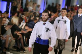 Fashion show of clothes from Serge Smolin and brand IDoL