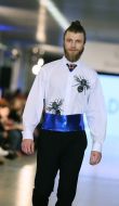 Fashion show of clothes from Serge Smolin and brand IDoL